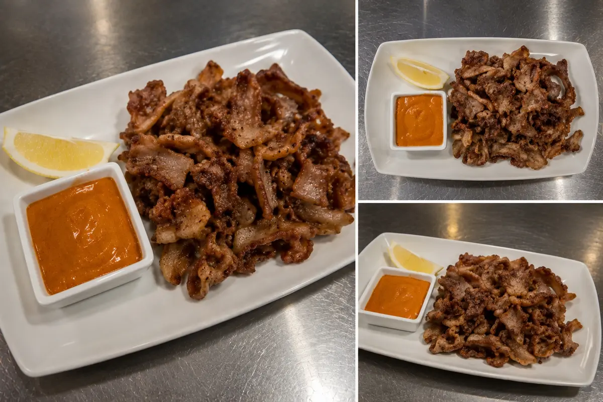Oreja Adobada A La Plancha
