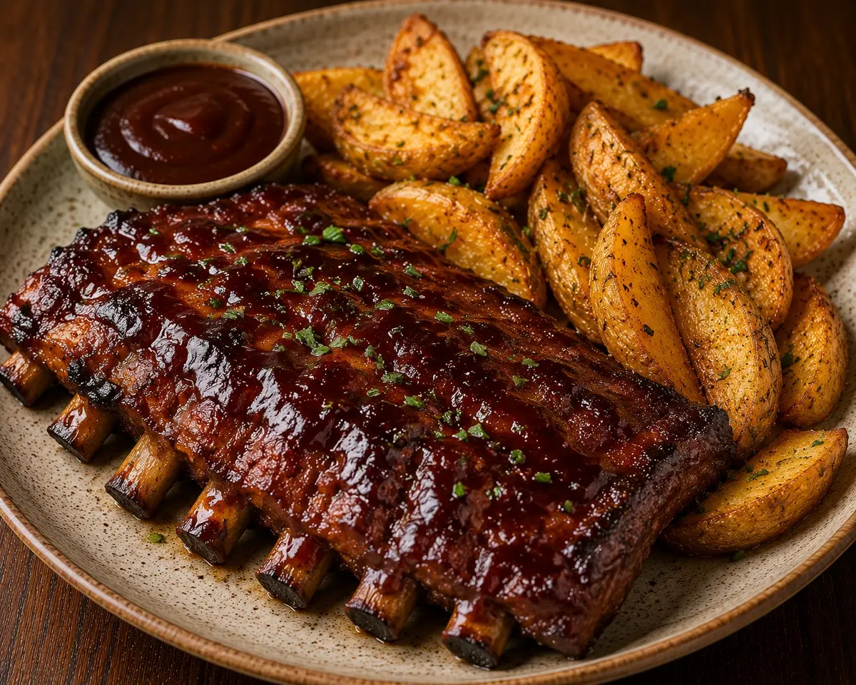 Costilla A La Bbq (550 G)