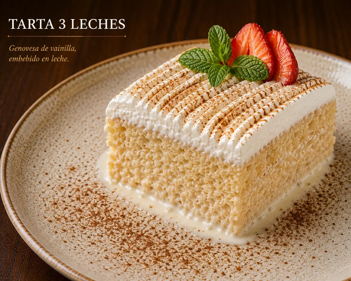 Tarta 3 Leches